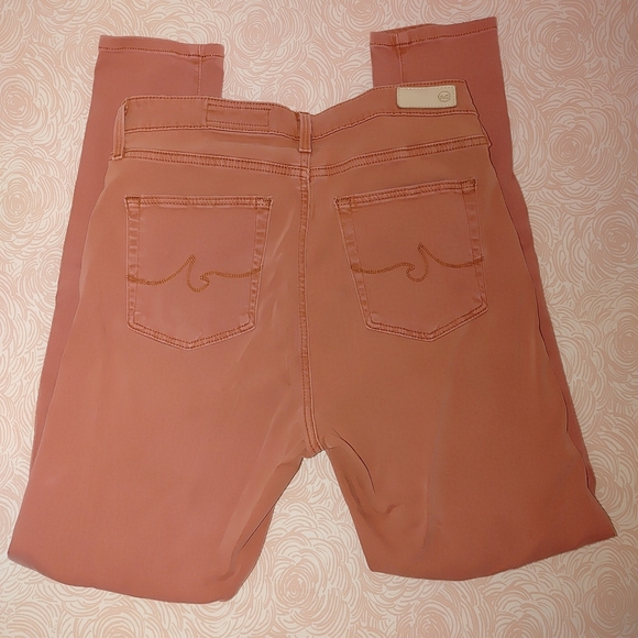 AG The Abbey Sateen High-Rise Super Skinny Ankle Jeans - Picture 4 of 7